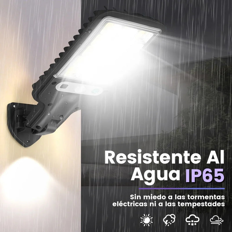 SET DE 4 LUCES SOLARES 🔆 LED SMART con Sensor de Movimiento💡