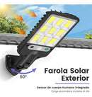 SET DE 5 LUCES SOLARES 🔆 LED SMART con Sensor de Movimiento💡